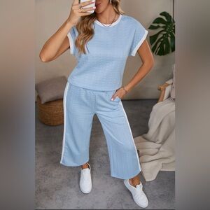 NWT Boutique Color Block Two Piece Set